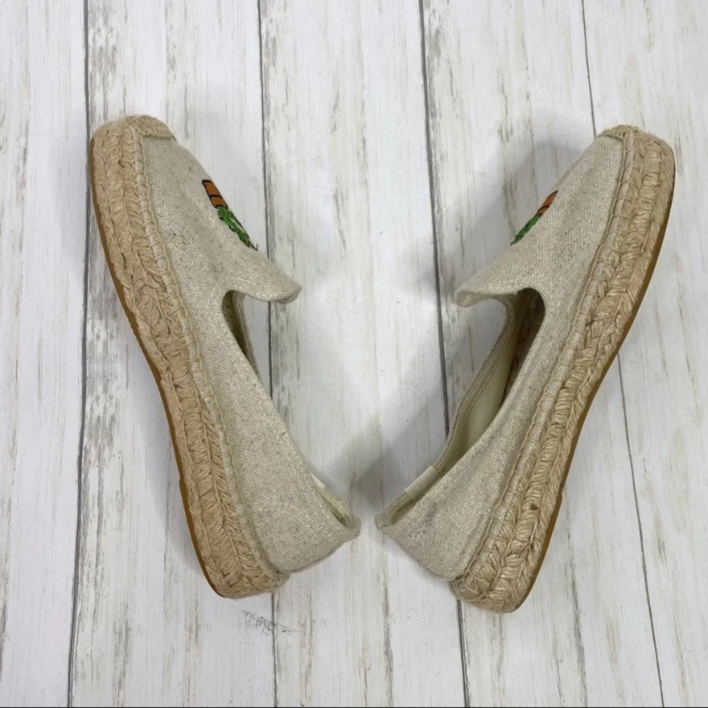 Soludos Canvas Cactus Embroidered Espadrilles